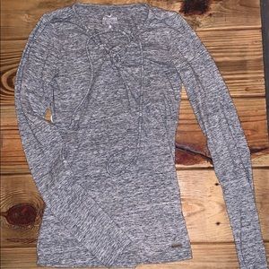 Fitted Hollister long sleeve size XS